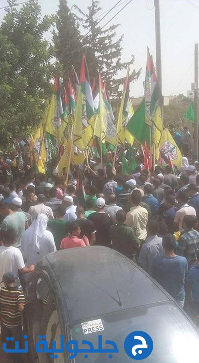 الآلاف يشيعون جثمان الشهيدة ريهام دوابشة